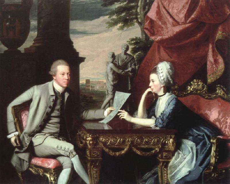 John Singleton Copley mr.and mrs.ralph lzard(alice delancey) France oil painting art